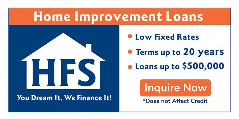 Home Improvement Loans. Click here to learn more